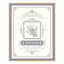 Framed Lavender Wall Decor, 12x15