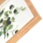 Glass Framed Leaves Print Wall Art, 11x14