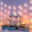 Crescent Moon LED Curtain Light