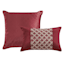 6-Piece Bellmead Red Jacquard Comforter Set, Queen