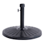 Black Round Patio Umbrella Base, 40lb