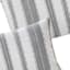 5-Piece Tucson Grey & White Jacquard Striped Comforter Set, Queen