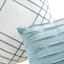 5-Piece Tucson Blue & White Jacquard Striped Comforter Set, King