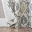 Ferrara Grey Grommet Light Filtering Curtain Panel, 84"