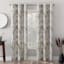 Narissa Mocha Light Filtering Grommet Curtain Panel, 84"