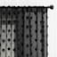 Found & Fable Peren Rod Pocket Sheer Curtain Panel, 84"