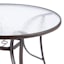 Woodhill Round Patio Dining Table, Brown