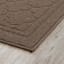 Stella Brown Quatrefoil Washable Tufted Accent Rug, 20x32