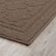 Stella Brown Quatrefoil Washable Tufted Accent Rug, 30x48