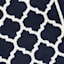 Julia Navy Quatrefoil Washable Tufted Accent Rug, 20x32