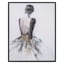 Providence Framed Gold Foil Lady Canvas Wall Art, 16x20