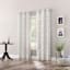Ferrara Cream Grommet Light Filtering Curtain Panel, 84"
