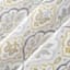 Ferrara Cream Grommet Light Filtering Curtain Panel, 84"