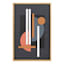 Crosby St. Framed Wooden Abstract Wall Art, 16x24
