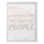Laila Ali Glass Framed Kind People Are My Kind of People Print Wall Sign, 11x14