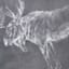 Ty Pennington Framed Moose Sketch Canvas Wall Art, 20x16