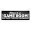 Game Room Canvas Wall Decor, 36x12