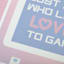 Just a Girl Who Loves to Game Canvas Wall Decor, 10x12
