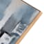 Ty Pennington Framed Blue Abstract Canvas Wall Art, 30x50