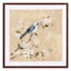 Providence Framed Gold Bird Canvas Wall Art, 12"