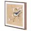 Providence Framed Gold Bird Canvas Wall Art, 12"