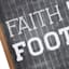 Framed Faith, Family, Football Wall Art, 16x12