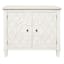 Providence Coventry Cross Wooden Cabinet, White