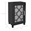 Providence Merrick 1-Door Cabinet, Black