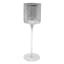Found & Fable Flickering Glass Candle Holder, 10"