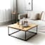Honeybloom Parquet Wood Coffee Table