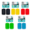 2Pk Embossed Silicone Id Tag