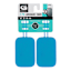 2Pk Embossed Silicone Id Tag