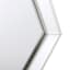 Framed Hexagon Shape Tabletop Mirror, 8x9