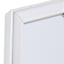 Framed Hexagon Shape Tabletop Mirror, 8x9