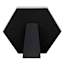 Framed Hexagon Shape Tabletop Mirror, 8x9