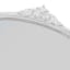 Providence White Tabletop Mirror, 10x12