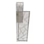 Crosby St. Gold Patterned Trifold Fireplace Screen, 31.5"