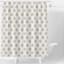 Honeybloom Jennifer Floral Shower Curtain, 70x72