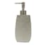 Found & Fable Silver Hammered Soap Dispenser, 5.5"
