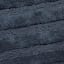 Honeybloom Navy Blue Loop Striped Bath Rug with Tassels, 20x30