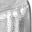 Found & Fable Lana Metal Accent Table, Metallic