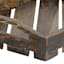 Dark Brown Wood Rectangle Tray, 10x8