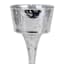 Found & Fable Silver Mercury Glass Votive Candle Holder, 6.5"