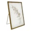 Providence Gold Wildflower Etched Glass Frame, 5x8