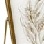 Providence Gold Wildflower Etched Glass Frame, 5x8