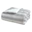 3-Piece Taylor White Waffle Design Comforter Set, King
