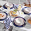 Bistro Red Rim Melamine Dinner Plate