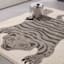 (B853) Found & Fable Elle Tiger Woven Area Rug, 8x10
