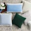 Providence Light Blue Striped Throw Pillow, 14x24