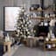 Ty Pennington Grey Frosted Glass Bottle Vase, 11"